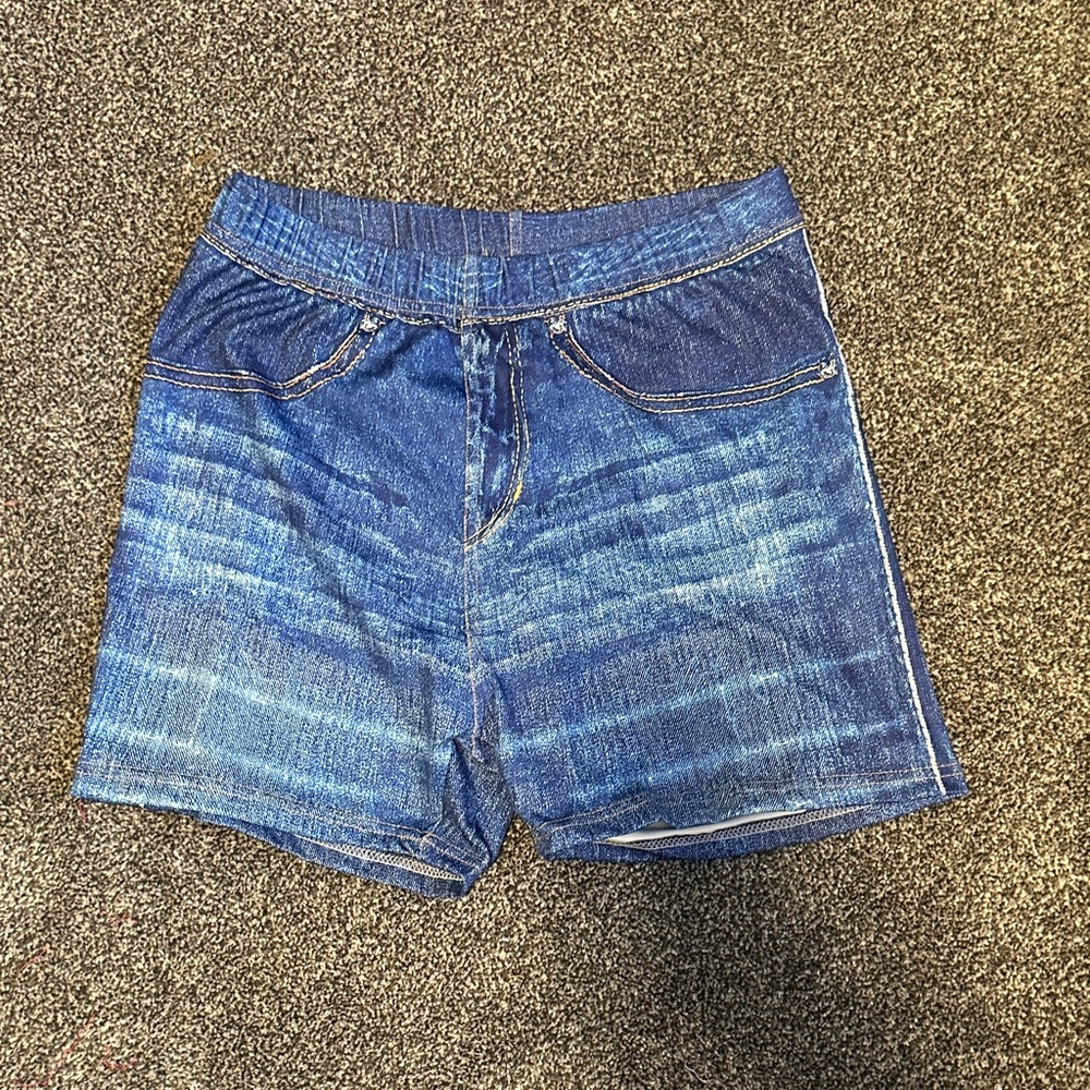 Blue women’s spandex Shorts